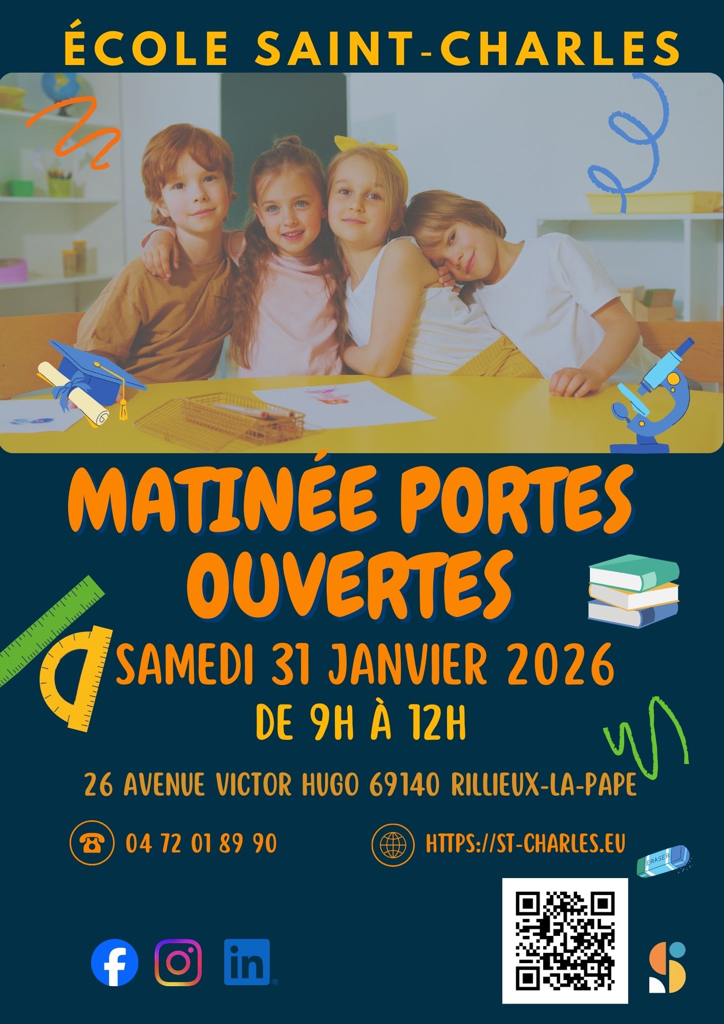 Yellow Colorful Experience Day Flyer